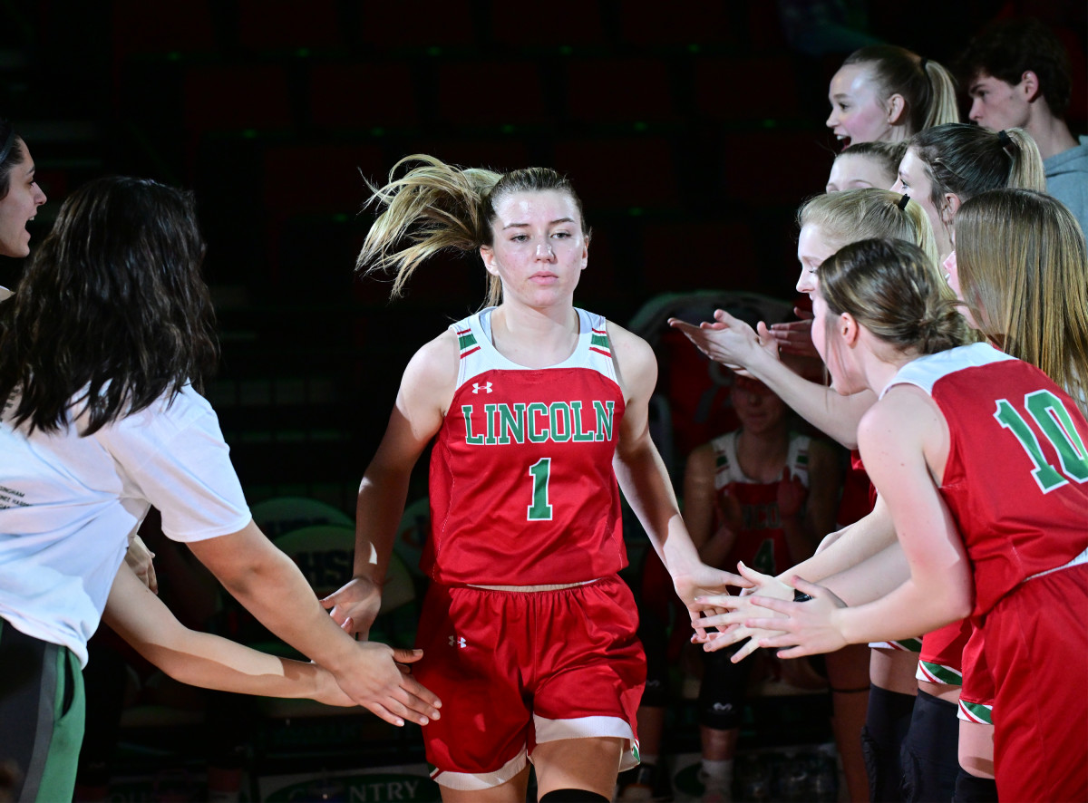 Lincoln Chatham Glenwood Illinois 3A girls basketball championship March 2 2024 Tim Vizer 26329
